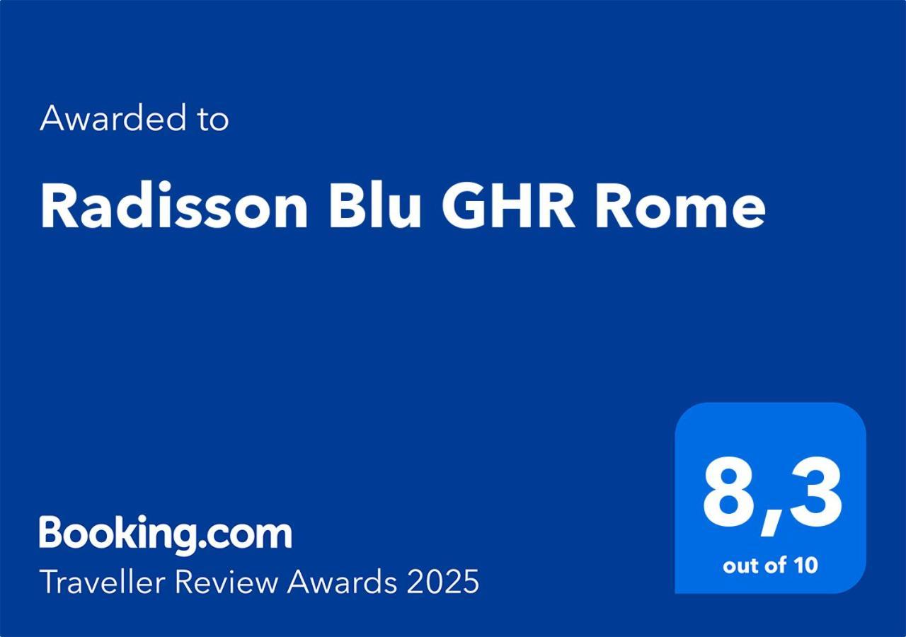 Radisson Blu Ghr Rome Hotel Exterior photo